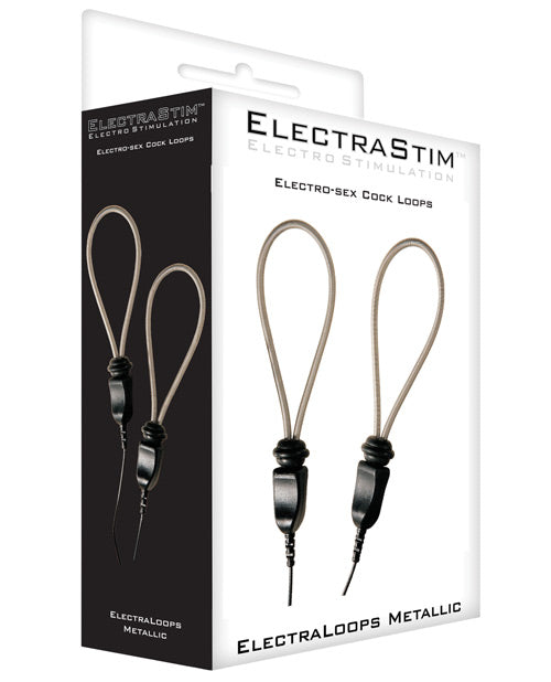 Electrastim Accessory - Metallic Adjustable Cock Loops