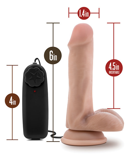 "Blush Dr. Skin Dr. Rob 6"" Cock W/suction Cup"