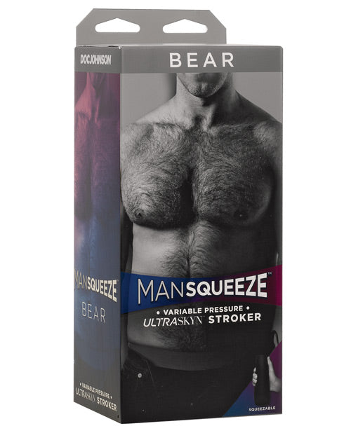 Man Squeeze Bear Ass - Flesh