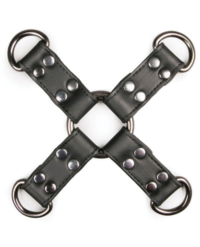 Easy Toys Faux Leather Hogtie - Black