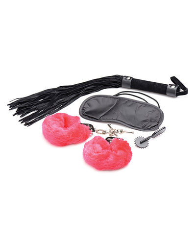 Frisky Passion Fetish Kit W-heart Gift Box - Red